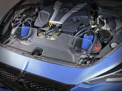 aFe Takeda Stage-2 Pro 5R Cold Air Intake System Infinity Q50 2016-2019 / Q60 V6-3.0L 2016-2019 | 56-10004R - JDMuscleIntakesafe56-10004R