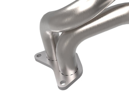 aFe Twisted Steel 304 Stainless Steel Header w/ Cat 13 - 19 Subaru Outback H4 - 2.4L - JDMuscleNon - Categorizedafe48-36804-HC