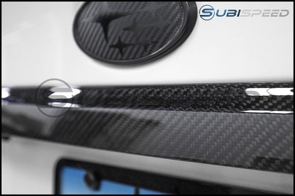 OLM LE DRY CARBON FIBER TRUNK FINISH BY AXIS 2015+ WRX / 2015+ STI | AXIS-15WRXTRGRN