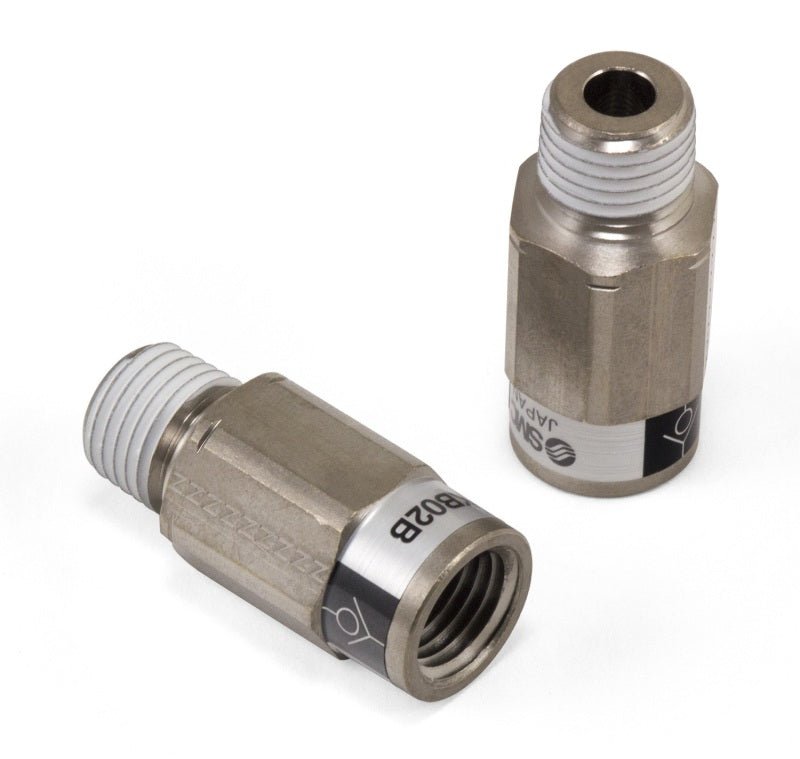 Air Lift Check Valve 1/4in FNPT x 1/4in MNPT - SMC - AKB02B - N02S - JDMuscleNon - Categorizedalf22662