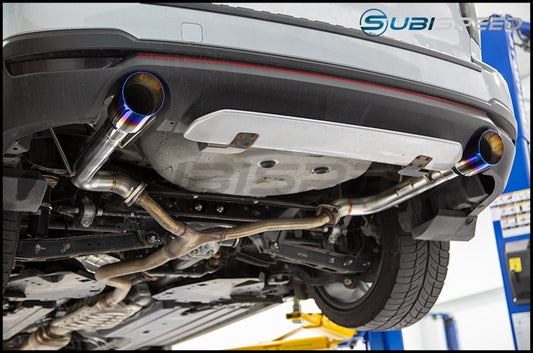Subispeed Muffler Delete Burnt Tips Subaru Forester 2014-2018 | SS-FXTMUFDEL-SSBLU