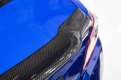 OLM V STYLE CARBON FIBER TRUNK SPOILER 2015+ WRX / 2015+ STI | OLMA.70140.1