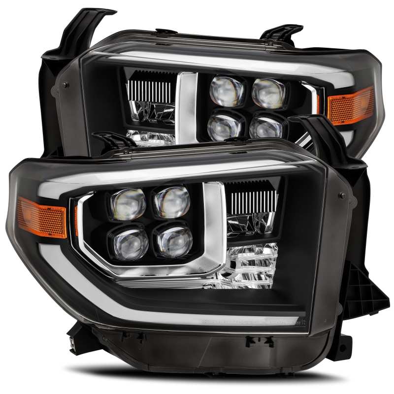 AlphaRex NOVA LED Projector Headlights Plank Style Black w/Activation Light Toyota 4Runner 2014 - 21 | 880730 - JDMuscleHeadlight Projectorsarx880730