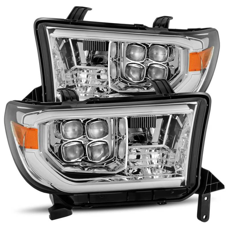 AlphaRex NOVA LED Projector Headlights Plank Style Chrome w/ Activ Light/ DRL Toyota Sequoia 2008 - 2017 / Tundra 2007 - 2013 | 880789 - JDMuscleHeadlight Projectorsarx880789