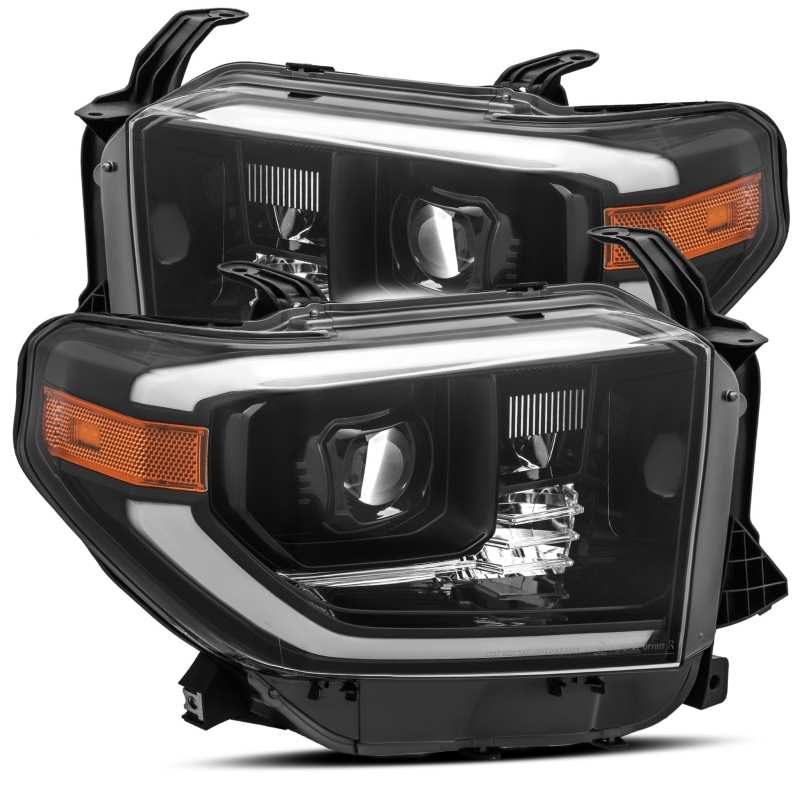 AlphaRex PRO - Series Projector Headlights Plank Style Alpha Black w/Activation Light Toyota Tundra 2014 - 2020 | 880718 - JDMuscleHeadlight Projectorsarx880718