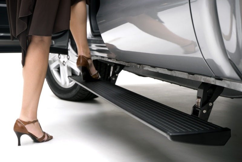 AMP Research PowerStep Electric Running Board Black Toyota Tundra Double Cab / CrewMax 2007 - 2017 | 75137 - 01A - JDMuscleNon - Categorizedamp75137-01A