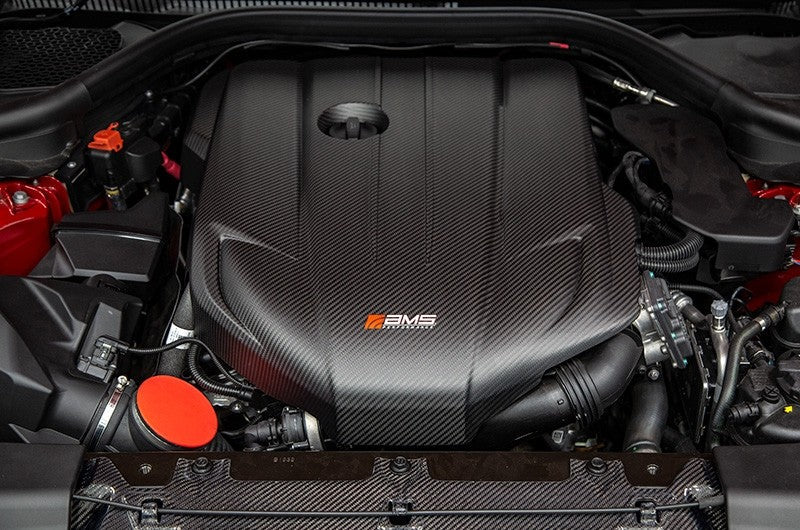 AMS PERFORMANCE CARBON FIBER ENGINE COVER 2020+ A90 Supra | AMS380600011 - JDMuscleEngine CoversAMSAMS.38.06.0001-1