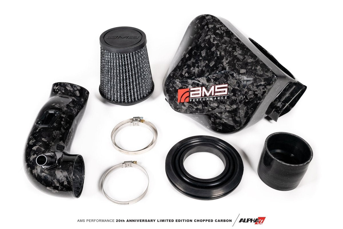 AMS Performance Chopped CF Cold Air Intake System Toyota Supra A90 2020+ | AMS.38.08.0001-2 - JDMuscleIntakesamsAMS.38.08.0001-2