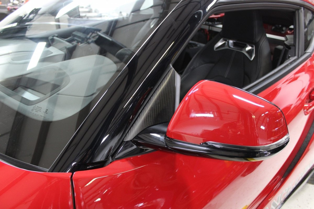 AMS PERFORMANCE MKV SUPRA ANTI-WIND BUFFETING KIT | MATTE 2020+ A90 Supra | AMS380600022 - JDMuscleExterior GarnishesAMSAMS.38.06.0002-2