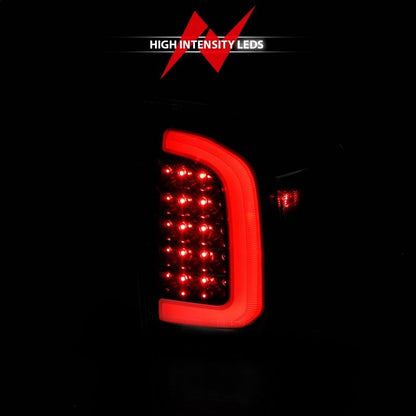 ANZO [16 - 20 Tacoma] LED Tail Lights w/ Light Bar Sequential Black Housing & Clear Lens | 311400 - JDMuscleTail Lightsanz311400