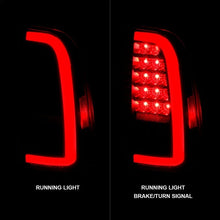 ANZO LED Taillights w/ Light Bar Black Housing Smoke Lens Toyota Tundra 2000 - 2006 | 311412 - JDMuscleTail Lightsanz311412