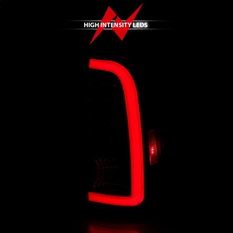 ANZO LED Taillights w/ Light Bar Chrome Housing Clear Lens Toyota Tundra 2000 - 2006 | 311413 - JDMuscleTail Lightsanz311413