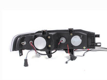 ANZO Projector Headlights w/ Halo Black 1pc Honda Accord 1990 - 1993 | 121048 - JDMuscleHeadlight Projectorsanz121048