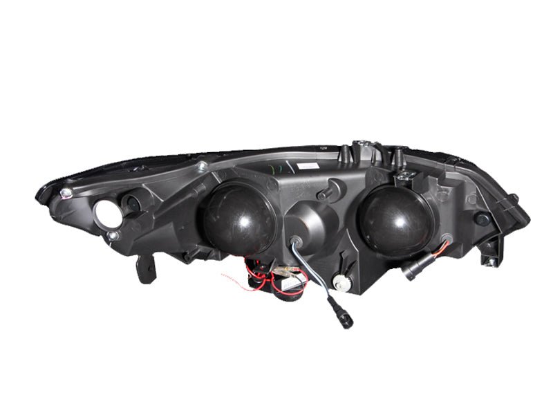 ANZO Projector Headlights w/ Halo Black Honda Civic 2006 - 2011 | 121062 - JDMuscleHeadlight Projectorsanz121062