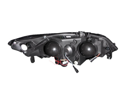 ANZO Projector Headlights w/ Halo Black Honda Civic 2006 - 2011 | 121062 - JDMuscleHeadlight Projectorsanz121062