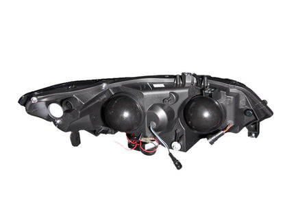 ANZO Projector Headlights w/ Halo Black Honda Civic 2006 - 2011 | 121062 - JDMuscleHeadlight Projectorsanz121062