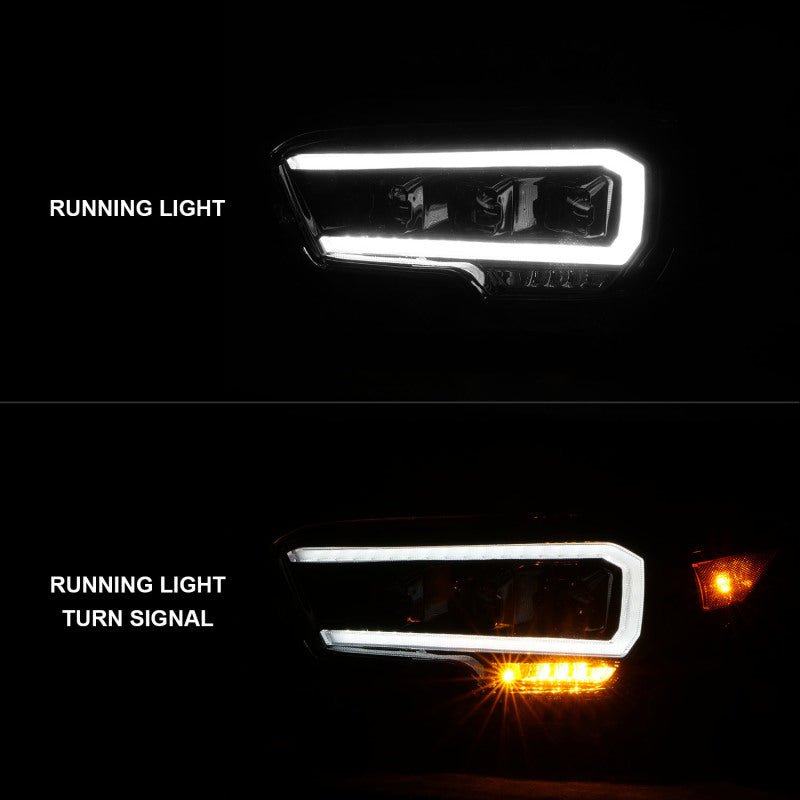 ANZO TRD LED Projector Headlights Toyota Tacoma 2016 - 2017 | 111500 - JDMuscleHeadlight Projectorsanz111500