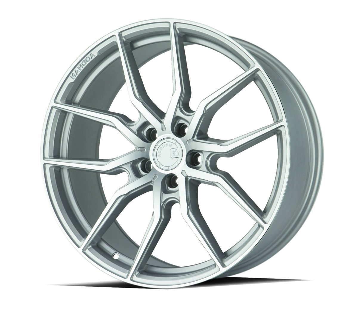 Aodhan AFF1 - JDMuscleWheelsAODAFF12090511432SMF20x95x114.3 + 32Silver Machined Face