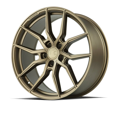 Aodhan AFF1 - JDMuscleWheelsAODAFF12090511432MBR20x95x114.3 + 32Matte Bronze