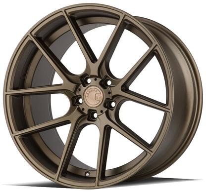 Aodhan AFF3 - JDMuscleWheelsAODAFF3209511432BZ20x95x114.3 + 32Matte Bronze