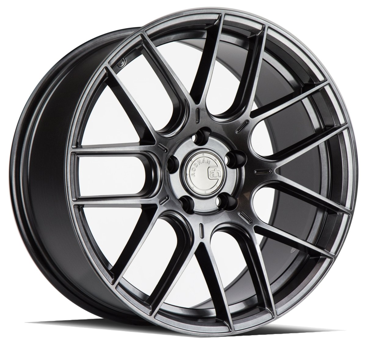 Aodhan AH - X - JDMuscleWheelsAODAHX1885511235SMF18x8.55x112 +35Silver Machined Face