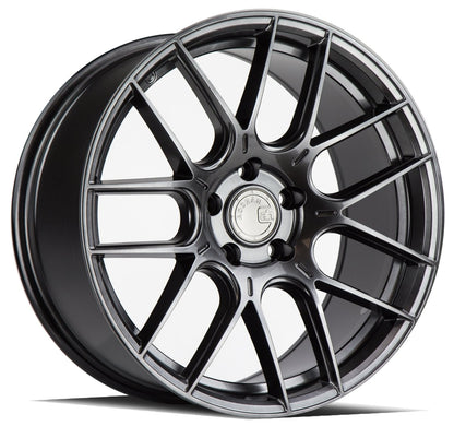 Aodhan AH - X - JDMuscleWheelsAODAHX1885511235SMF18x8.55x112 +35Silver Machined Face