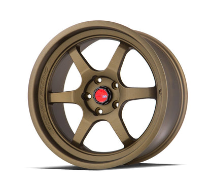 Aodhan AH08 - JDMuscleWheelsAODAH081895510035SBC18x9.55x100 +35Textured Bronze