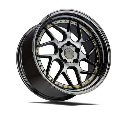 Aodhan DS01 - JDMuscleWheelsAODDS1181055114322VB18x10.55x114.3 +22Black Vacuum