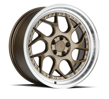 Aodhan DS01 - JDMuscleWheelsAODDS11885510035GBGR18x8.55x100 +35Gloss Black (Gold Rivet)