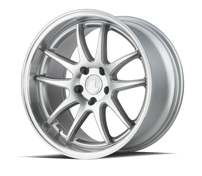 Aodhan DS02 - JDMuscleWheelsAODDS21995511415SMF19x9.55x114.3 +15Silver W/Machined Face