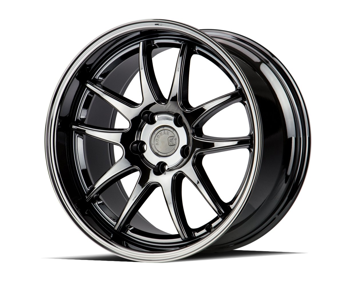 Aodhan DS02 - JDMuscleWheelsAODDS21995511415VB19x9.55x114.3 +15Black Vacuum