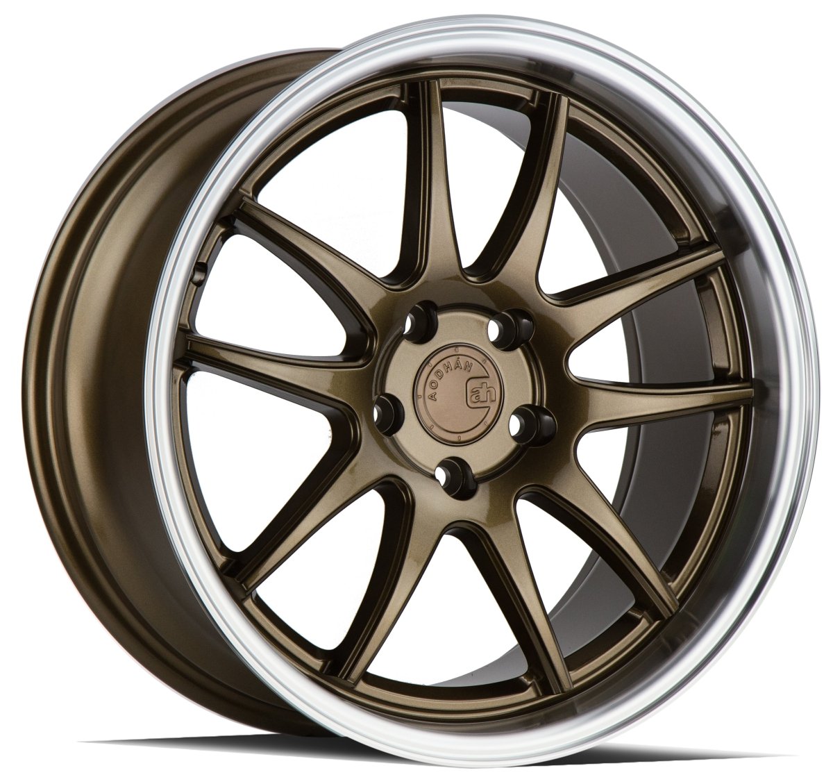 Aodhan DS02 - JDMuscleWheelsAODDS21885510035HB18x8.55X100 +35Hyper Black