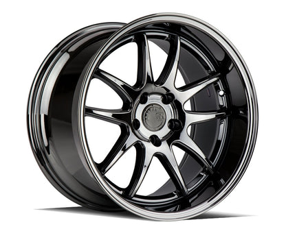 Aodhan DS02 - JDMuscleWheelsAODDS21885510035HB18x8.55X100 +35Hyper Black