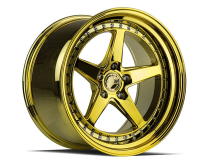 Aodhan DS05 - JDMuscleWheelsAODDS51885510035BR18x8.55x100 +35Bronze w/Machined Lip