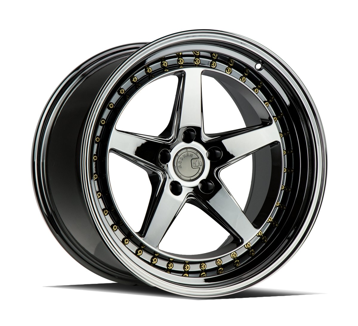 Aodhan DS05 - JDMuscleWheelsAODDS51885510035BR18x8.55x100 +35Bronze w/Machined Lip