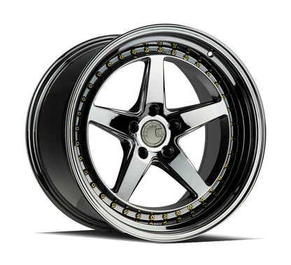 Aodhan DS05 - JDMuscleWheelsAODDS51885510035BR18x8.55x100 +35Bronze w/Machined Lip