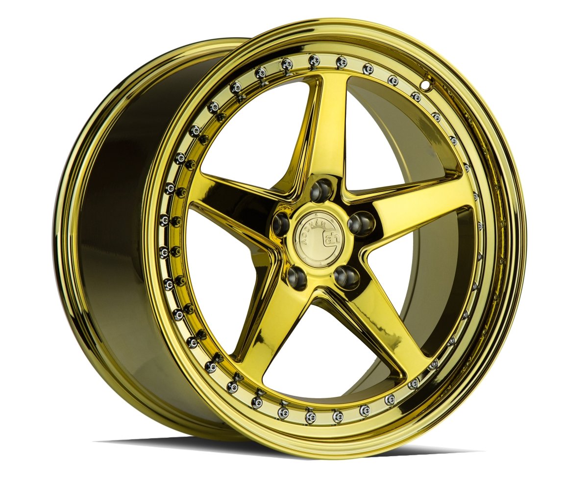 Aodhan DS05 - JDMuscleWheelsAODDS51885510035BR18x8.55x100 +35Bronze w/Machined Lip