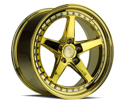 Aodhan DS05 - JDMuscleWheelsAODDS51885510035BR18x8.55x100 +35Bronze w/Machined Lip
