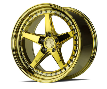 Aodhan DS05 - JDMuscleWheelsAODDS51911511422SMF19x115x114.3 +22Silver w/Machined Face