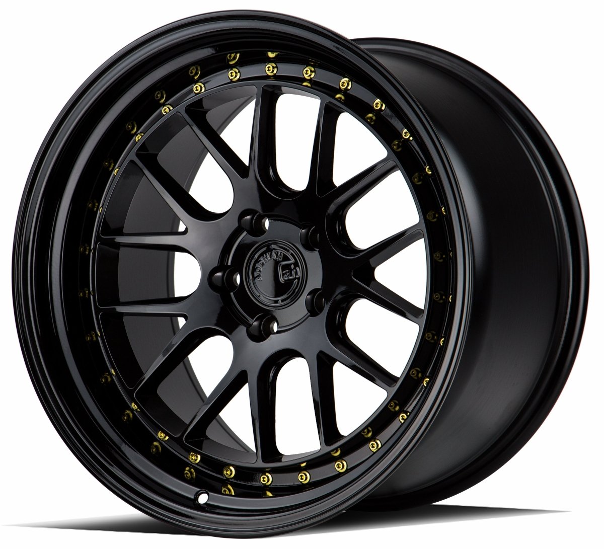 Aodhan DS06 - JDMuscleWheelsAODDS61895510035GB18x9.55x100 +35Gloss Black