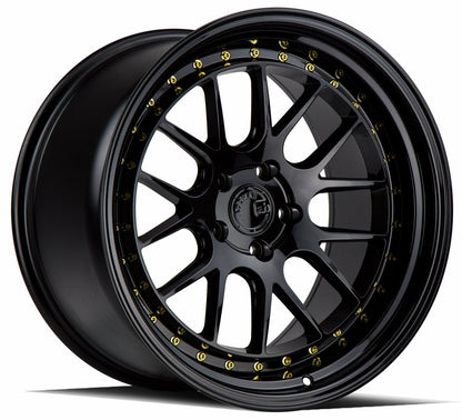 Aodhan DS06 - JDMuscleWheelsAODDS61885510035GB18x8.55x100 +35Gloss Black