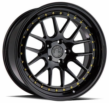 Aodhan DS06 - JDMuscleWheelsAODDS61885510035GB18x8.55x100 +35Gloss Black