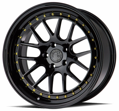 Aodhan DS06 - JDMuscleWheelsAODDS61995511422GB19x9.55x114.3 +22Gloss Black