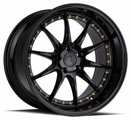 Aodhan DS07 - JDMuscleWheelsAODDS71885510035GB18x8.55x100 +35Gloss Black