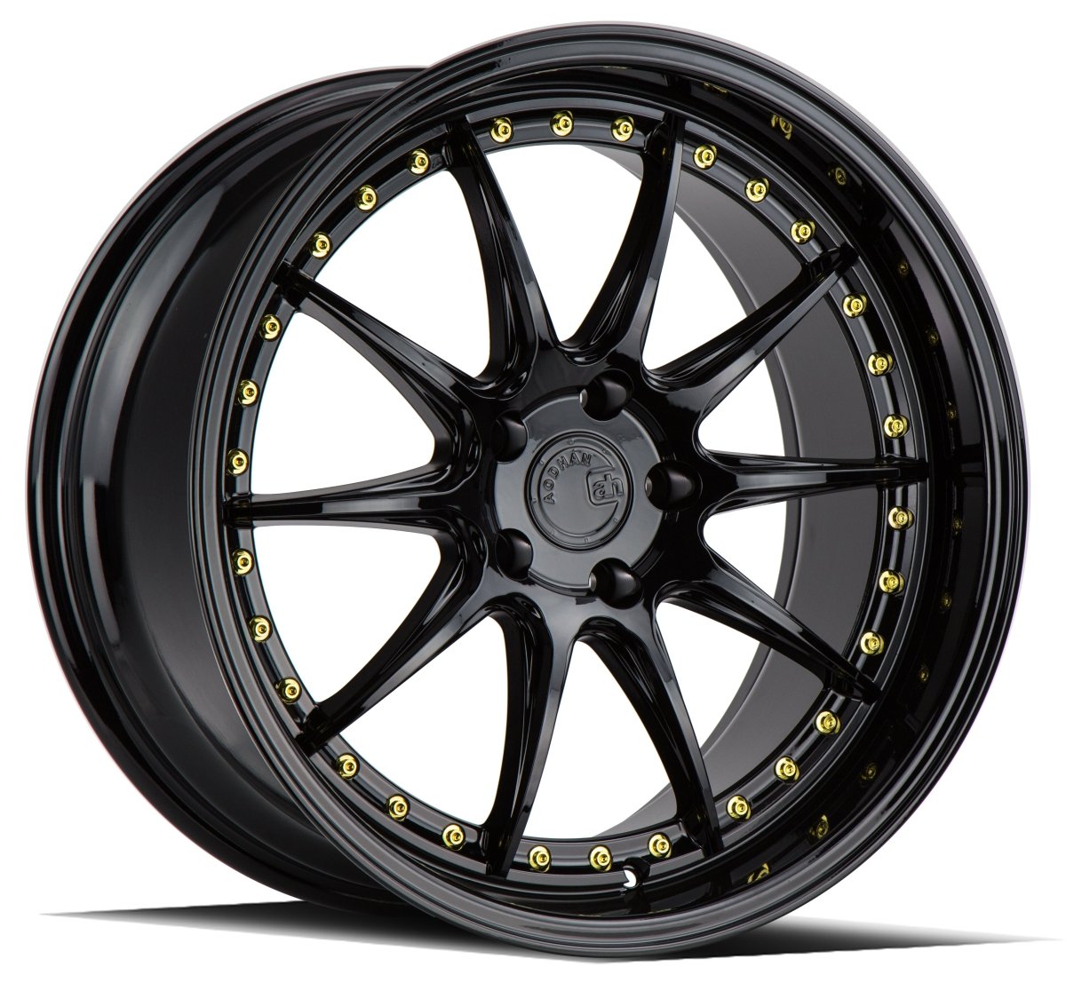 Aodhan DS07 - JDMuscleWheelsAODDS71885510035GB18x8.55x100 +35Gloss Black