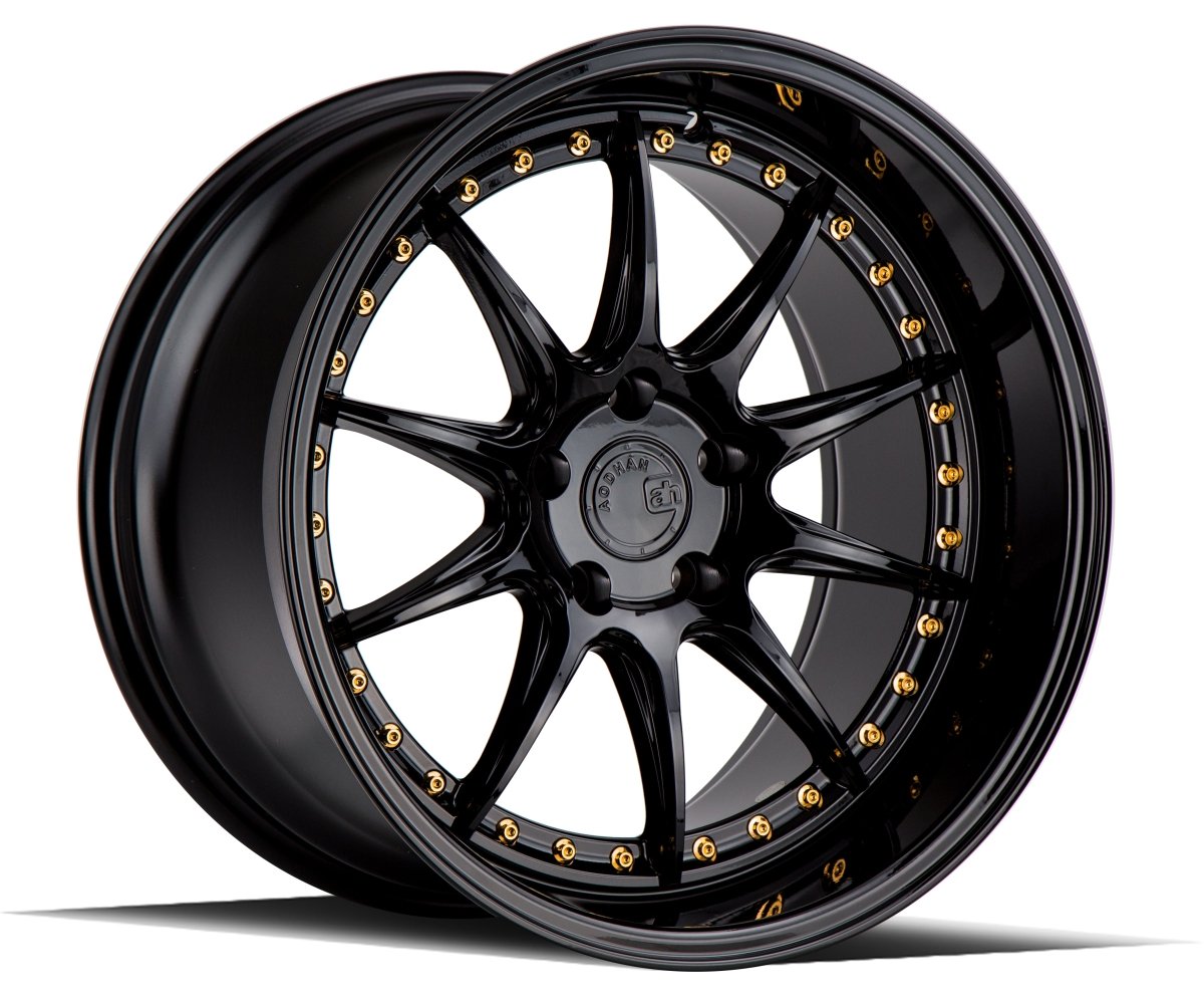 Aodhan DS07 - JDMuscleWheelsAODDS71885510035GB18x8.55x100 +35Gloss Black