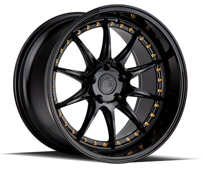 Aodhan DS07 - JDMuscleWheelsAODDS71885510035GB18x8.55x100 +35Gloss Black