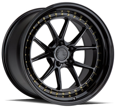 Aodhan DS08 - JDMuscleWheelsAODDS81885510035BZ18x8.55x100 +35Bronze w/Machined Lip