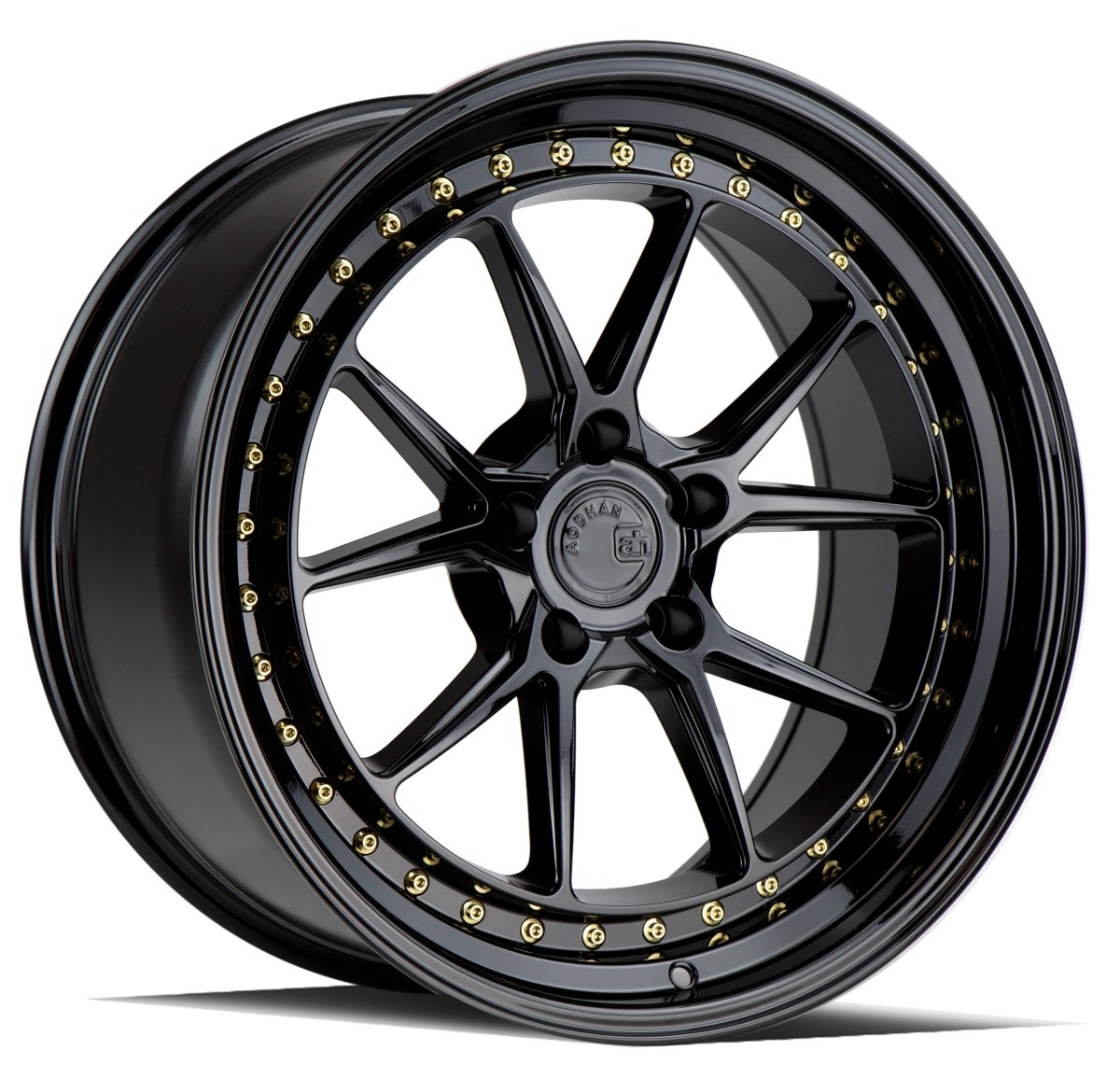 Aodhan DS08 - JDMuscleWheelsAODDS81885510035BZ18x8.55x100 +35Bronze w/Machined Lip