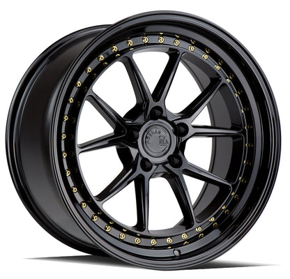 Aodhan DS08 - JDMuscleWheelsAODDS81885510035BZ18x8.55x100 +35Bronze w/Machined Lip